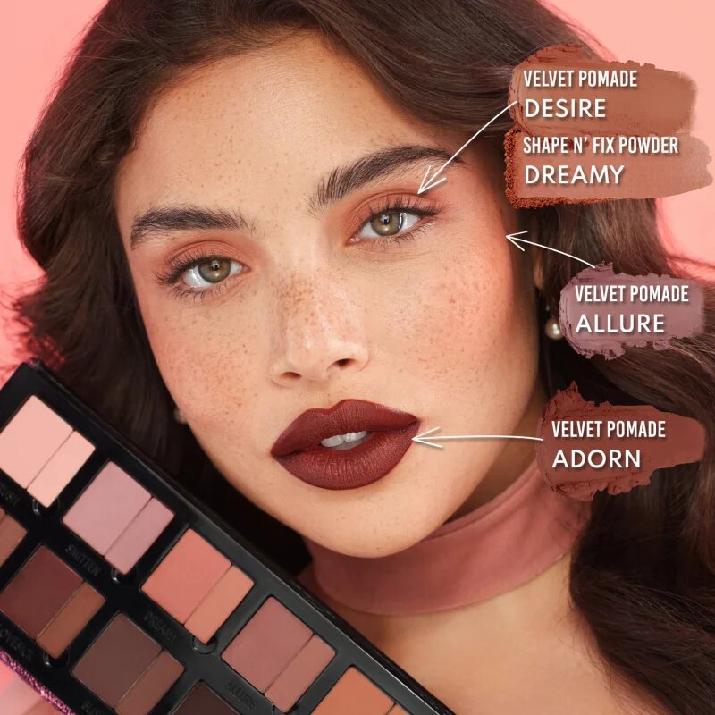 Danessa Myricks Beauty Groundwork мултифункционална палитра за лице цвят Blooming Romance 26 гр.