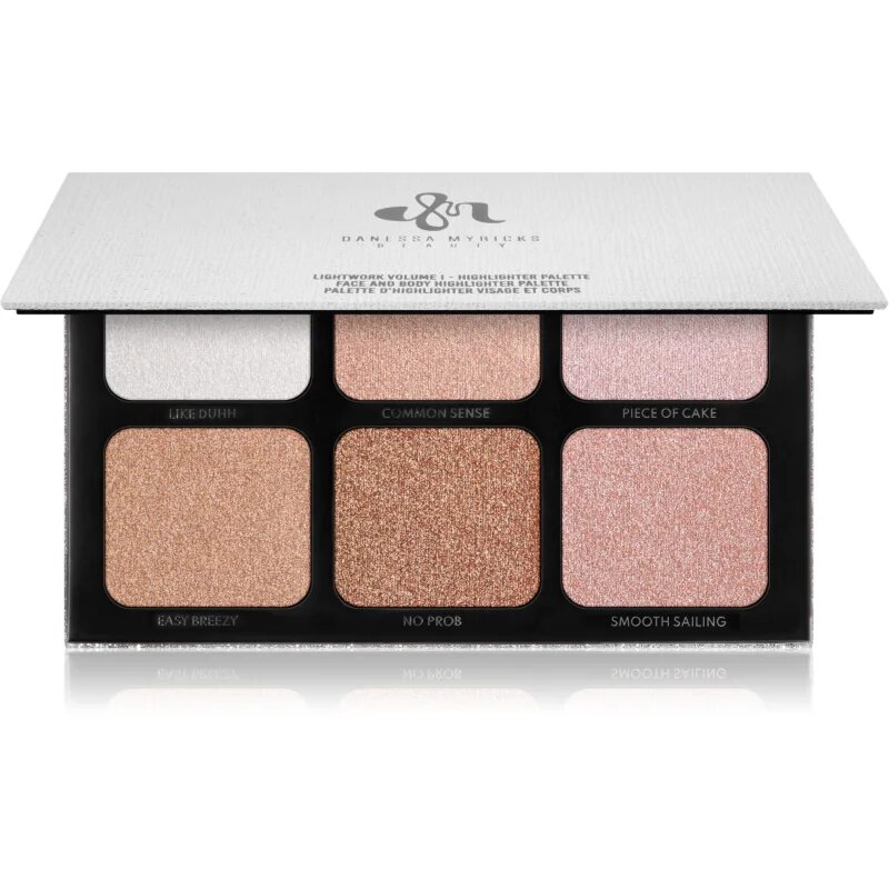 Danessa Myricks Beauty Lightwork мултифункционална палитра за лице цвят I 6x8 гр.