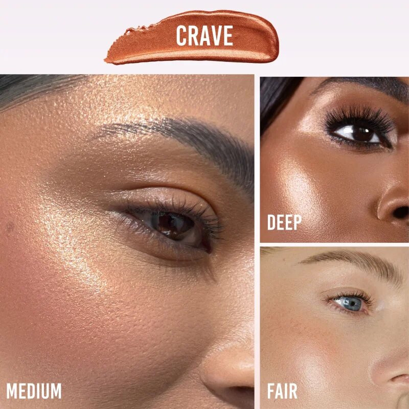 Danessa Myricks Beauty Vision Flush Glow течен хайлайтър цвят Crave 6 мл.