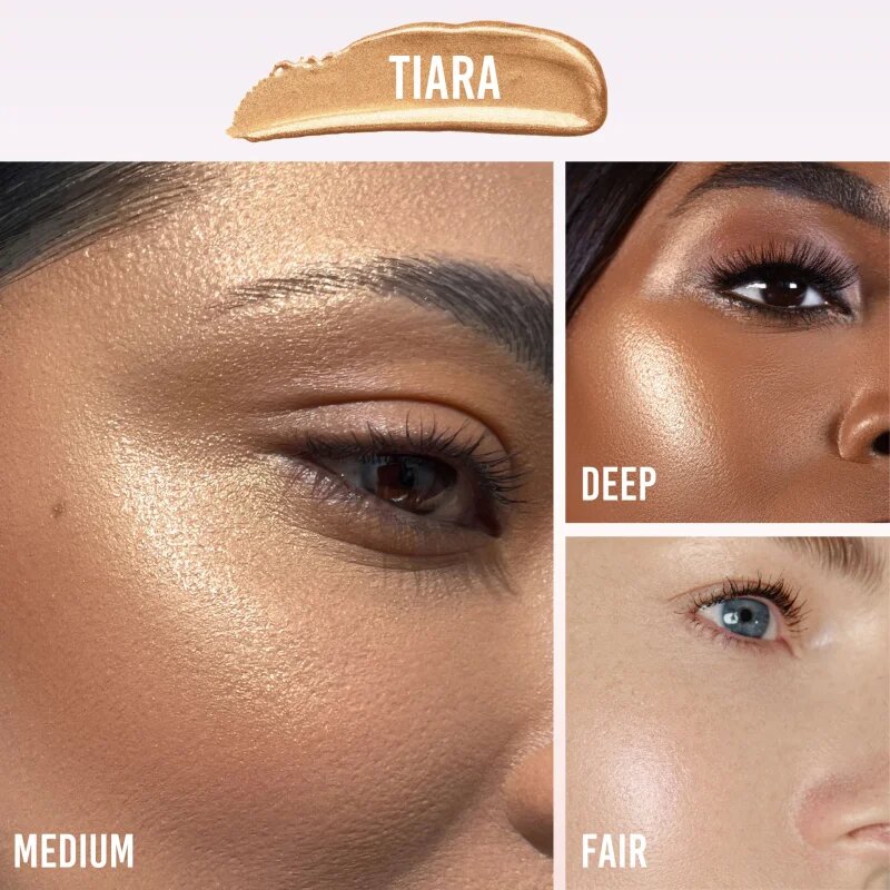 Danessa Myricks Beauty Vision Flush Glow течен хайлайтър цвят Tiara 6 мл.
