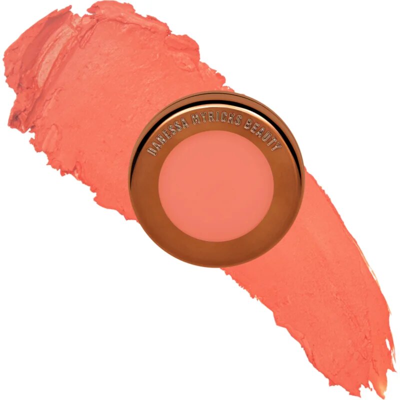 Danessa Myricks Beauty Yummy Skin Blurring Balm Powder Flushed тониращ балсам за устни и скули цвят Bellini 6 гр.