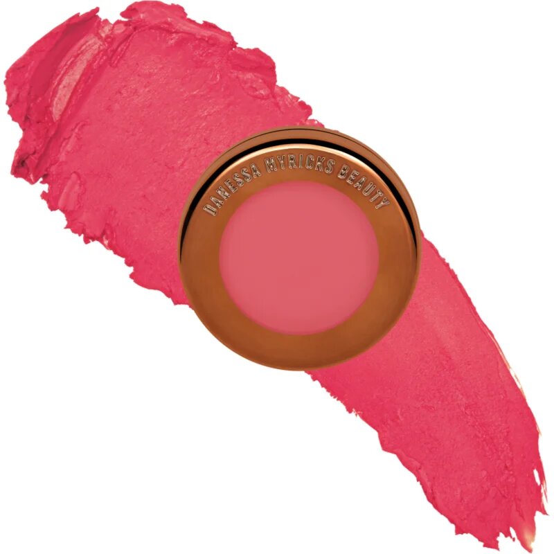 Danessa Myricks Beauty Yummy Skin Blurring Balm Powder Flushed тониращ балсам за устни и скули цвят Primadonna 6 гр.
