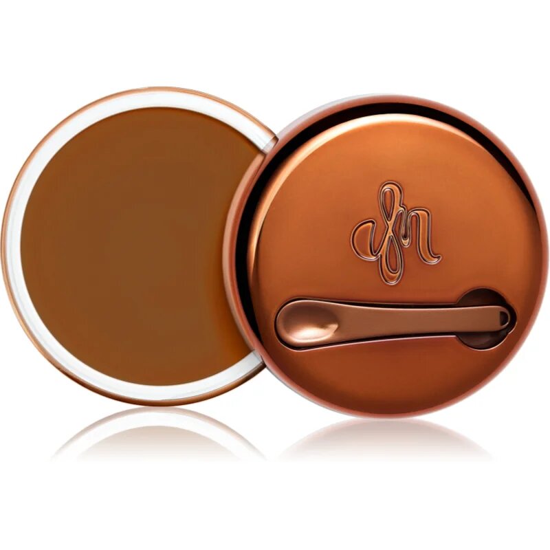 Danessa Myricks Beauty Yummy Skin Blurring Balm Powder компактен кремообразен фон дьо тен цвят 8.5 - Dark with Neutral Olive Undertones 18 гр.