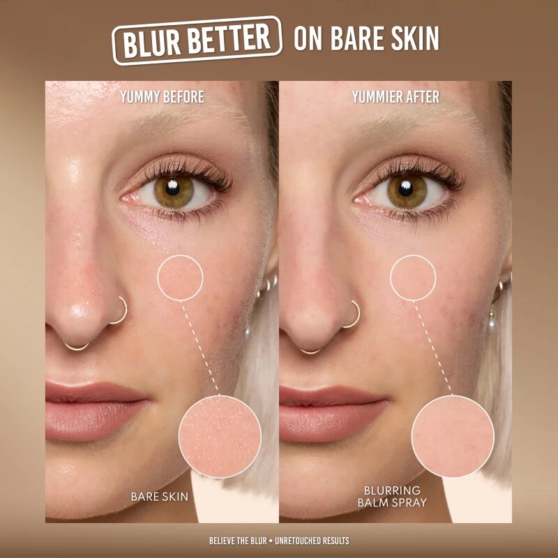 Danessa Myricks Beauty Yummy Skin Liquid Blurring Balm Setting Spray фон дьо тен фиксатор с хидратиращ ефект mini 50 мл.