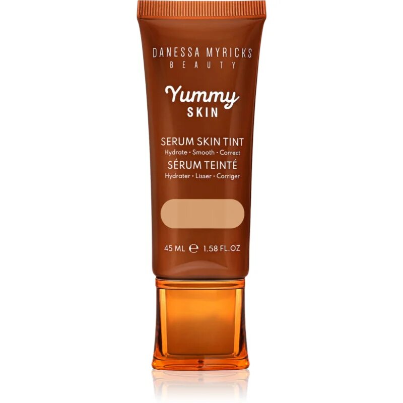 Danessa Myricks Beauty Yummy Skin Serum Skin Tint хидратиращ фон дьо тен с изглаждащ ефект цвят 4 - Light Skin With Neutral Undertones 45 мл.