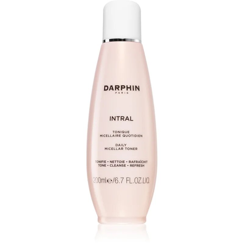 Darphin Intral Daily Micellar Toner нежна почистваща мицеларна вода за чувствителна кожа на лицето 200 мл.