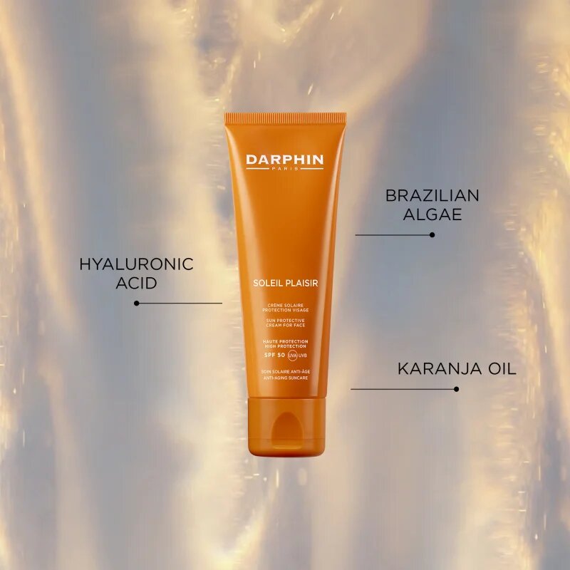Darphin Soleil Plaisir Face SPF50 слънцезащитен крем за лице SPF 50 50 мл.