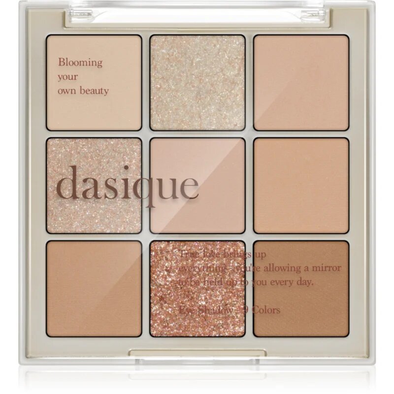 Dasique Eye Shadow Palette палитра сенки за очи цвят 07 Milk Latte 7 гр.