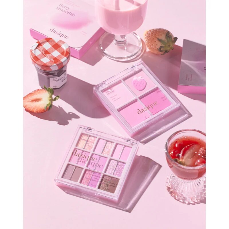 Dasique Eye Shadow Palette палитра сенки за очи цвят 18 Berry Smoothie 7 гр.