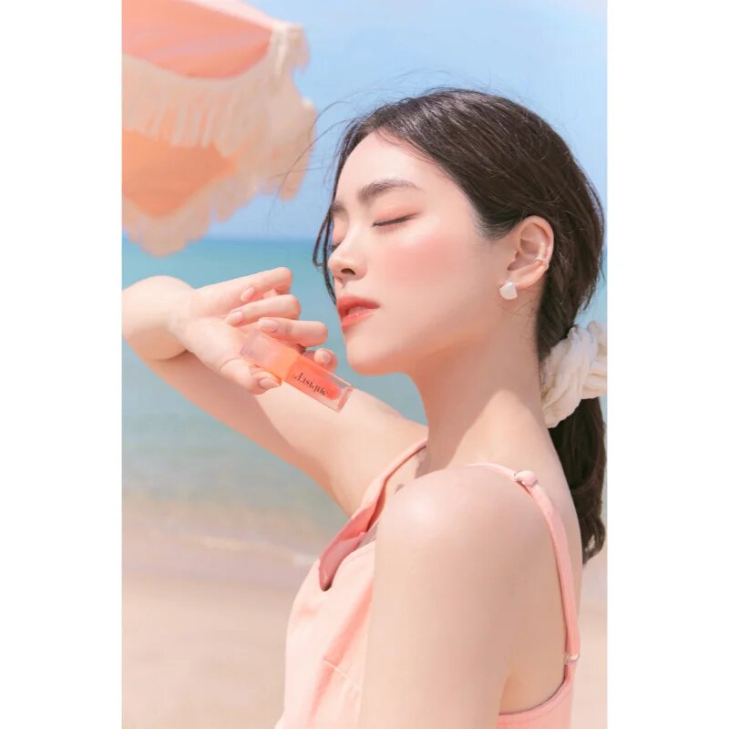 Dasique Juicy Dewy Lip Tint Summer Coral Collection дълготраен гланц за устни 17 Fig Berry 3.5 гр.