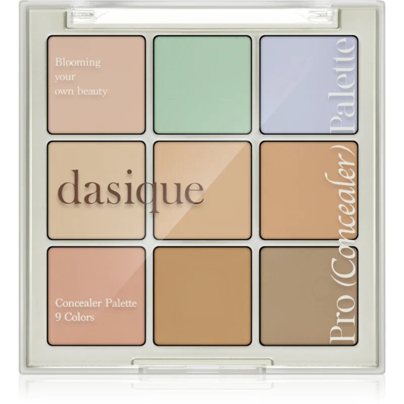 Dasique Pro Concealer Palette палитра коректори за кожа с несъвършенства цвят 01 Cover 8 гр.
