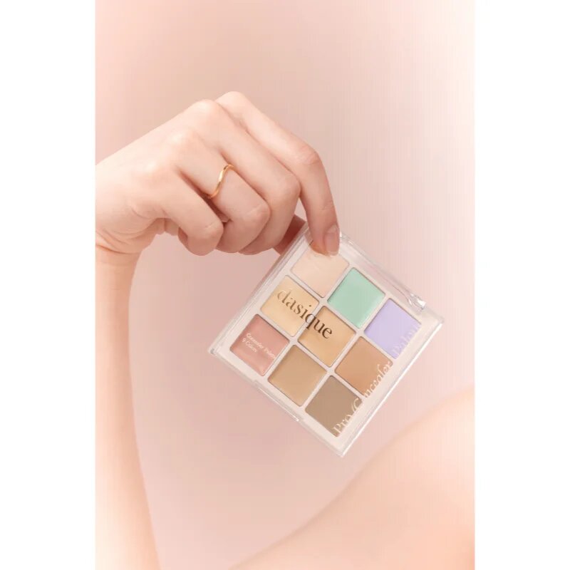Dasique Pro Concealer Palette палитра коректори за кожа с несъвършенства цвят 01 Cover 8 гр.