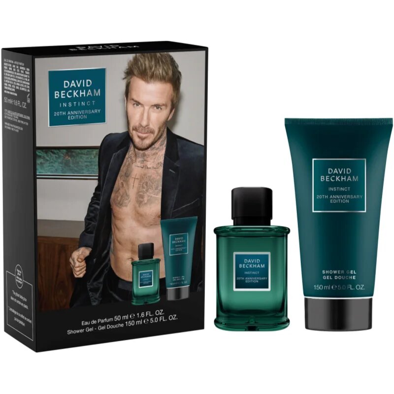 David Beckham Instinct 20th Anniversary Edition подаръчен комплект за мъже
