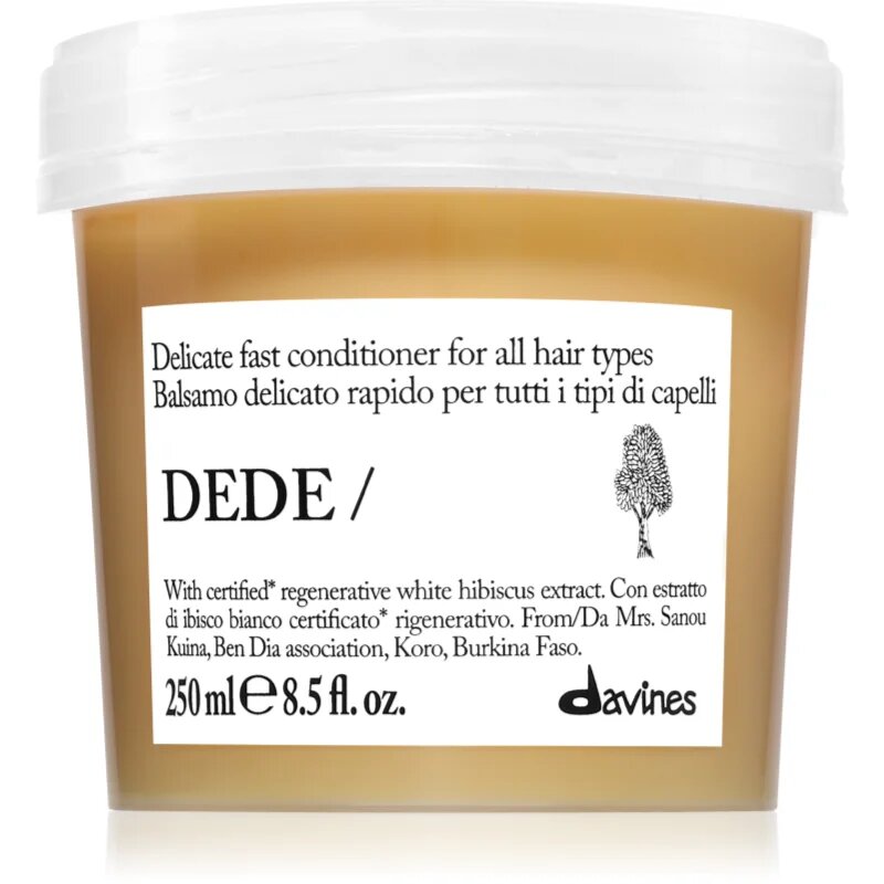 Davines Dede Conditioner нежен балсам за всички видове коса 250 мл.