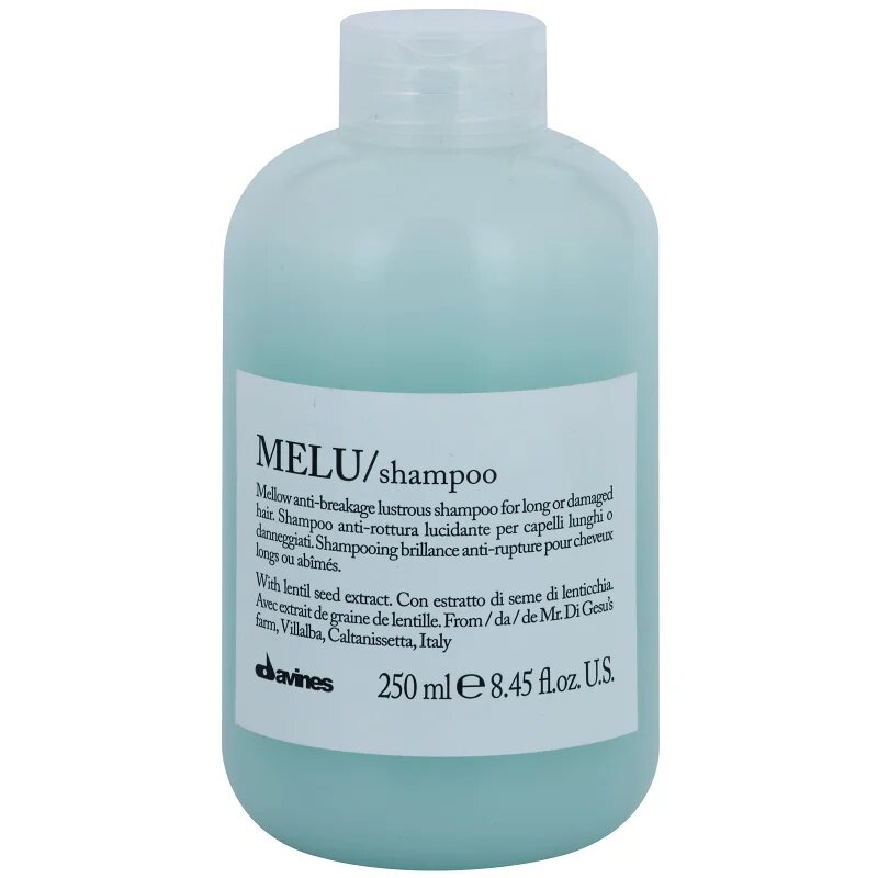Davines Essential Haircare MELU Shampoo нежен шампоан за увредена и крехка коса 250 мл.