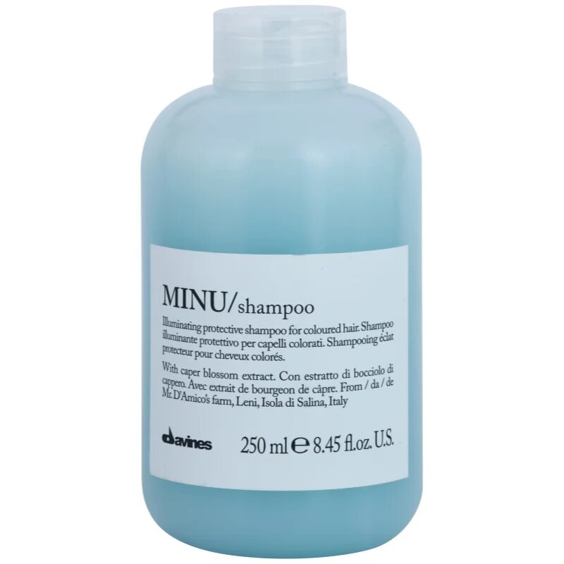 Davines Essential Haircare MINU Shampoo защитен шампоан за боядисана коса 250 мл.