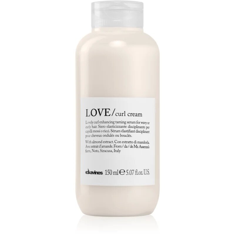 Davines Love Curl Cream стилизиращ крем за дефиниране на къдрици за непокорна коса 150 мл.