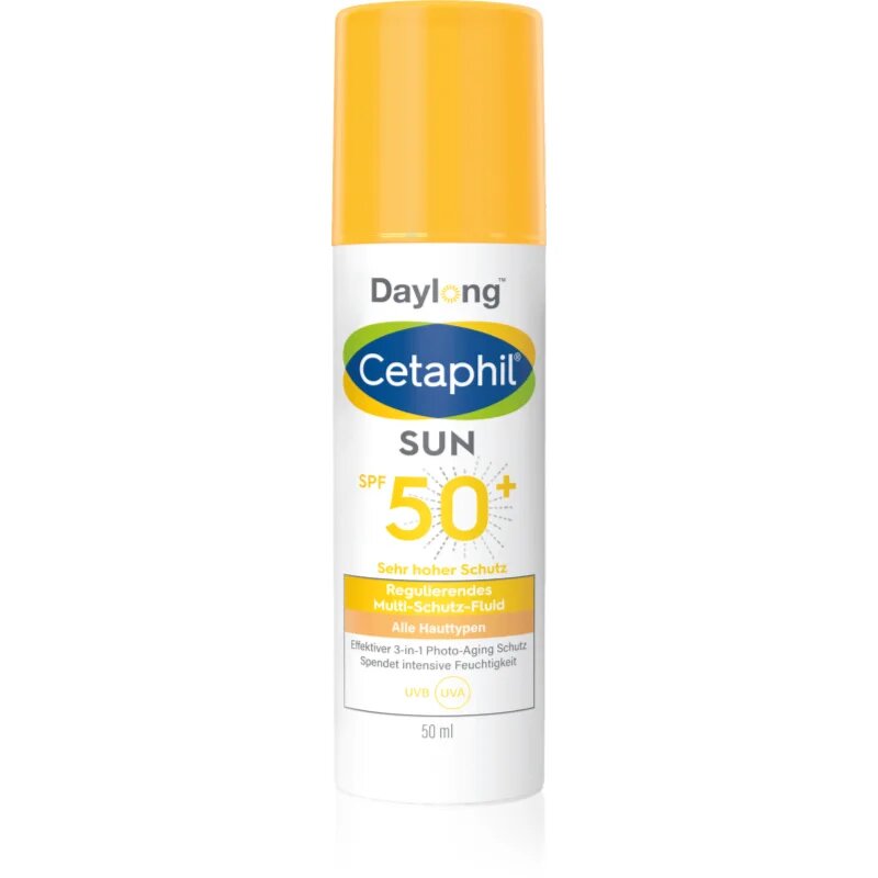 Daylong Cetaphil SUN Multi-Protection Fluid защитен матиращ флуид за лице SPF 50+ 50 мл.