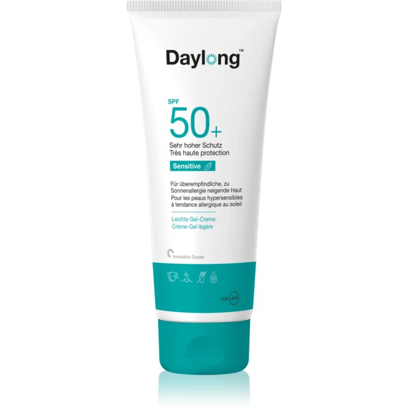 Daylong Cetaphil SUN Sensitive Gel-Creme лек защитен гел-крем за чувствителна кожа SPF 50+ 200 мл.