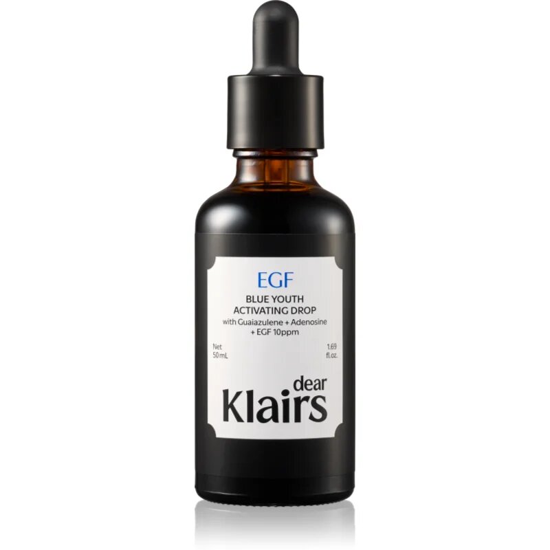 Dear Klairs Midnight Blue Youth Activating Drop активиращ серум за подмладяване на кожата на лицето 50 мл.