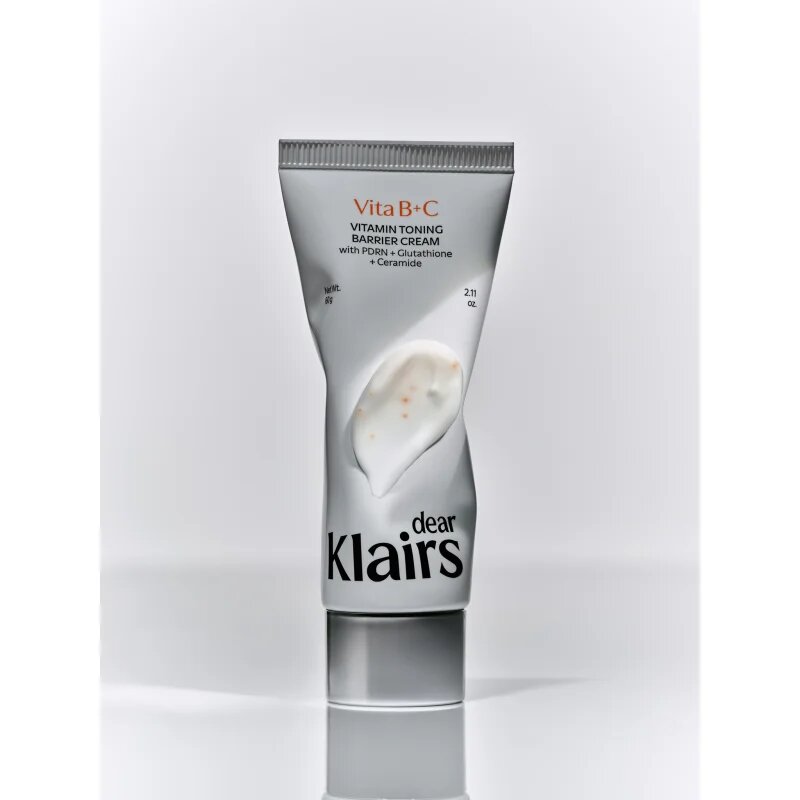 Dear Klairs Vitamin Toning Barrier Cream озаряващ хидратиращ крем за укрепване на кожната бариера 60 гр.