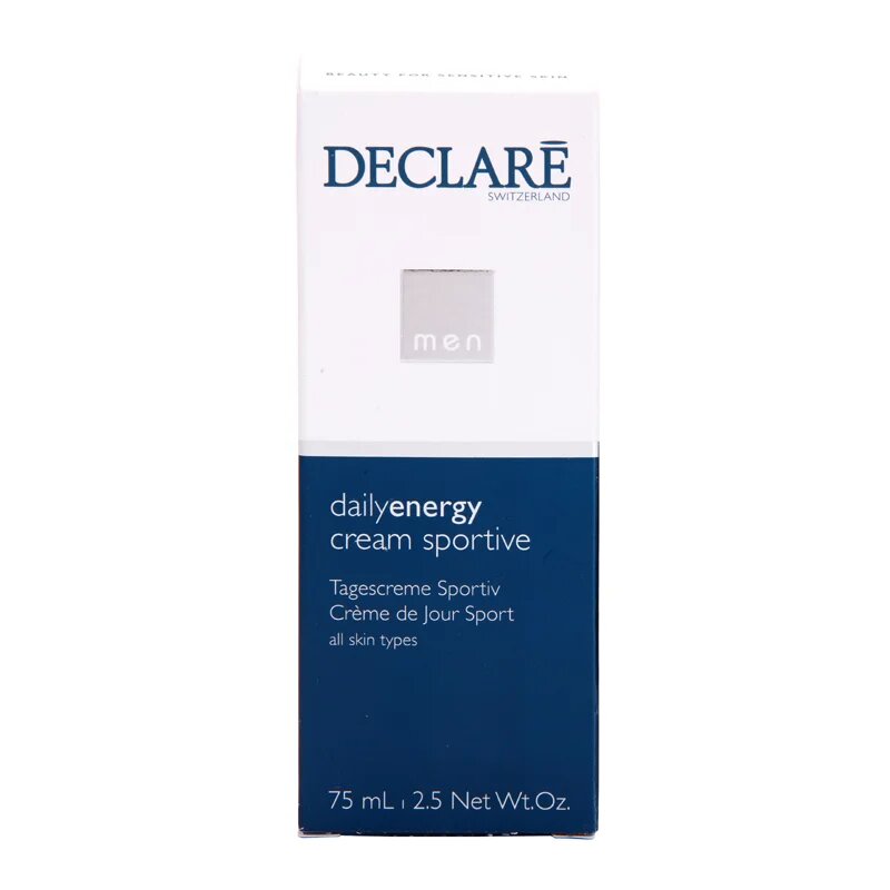 Declaré Men Daily Energy лек дневен крем за спортисти 75 мл.