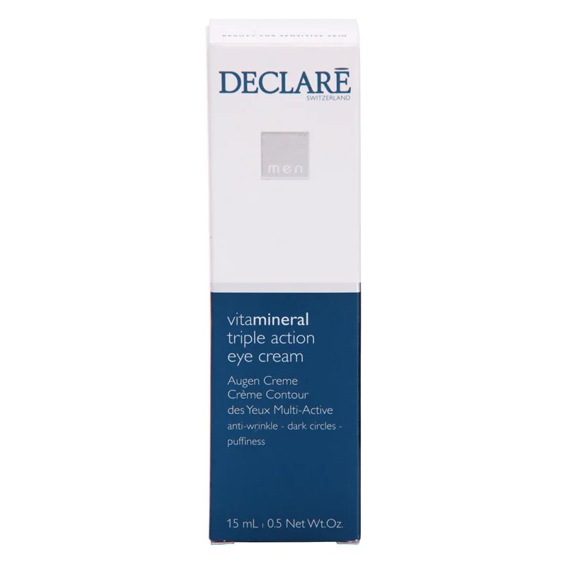 Declaré Men Vita Mineral околоочен крем против бръчки отоци и черни кръгове 15 мл.