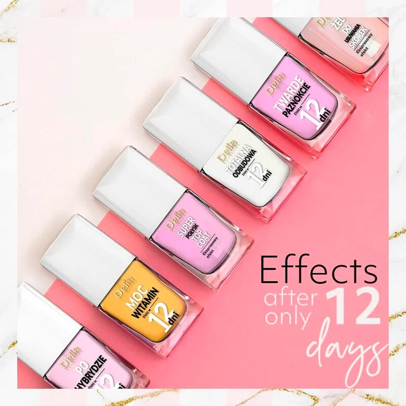 Delia Cosmetics After Hybrid 12 Days регенериращ балсам за нокти 11 мл.