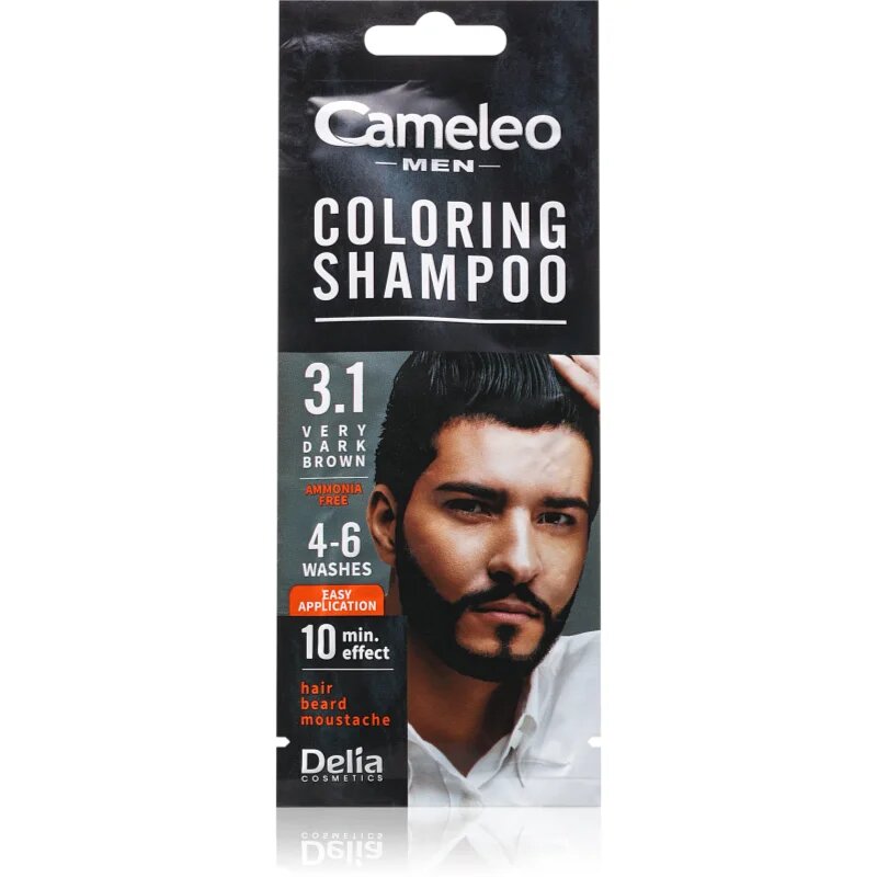 Delia Cosmetics Cameleo Coloring Shampoo тониращ шампоан За коса за мъже 15 мл.