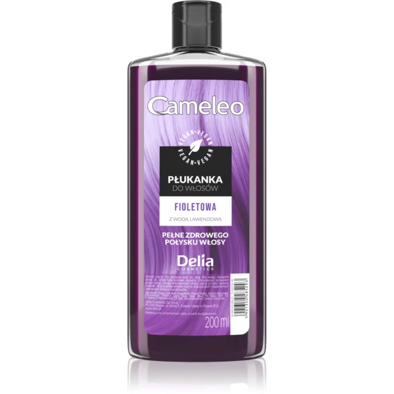 Delia Cosmetics Cameleo Flower Water тонираща боя за коса цвят Violet 200 мл.