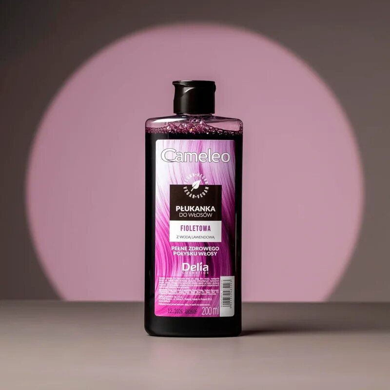Delia Cosmetics Cameleo Flower Water тонираща боя за коса цвят Violet 200 мл.