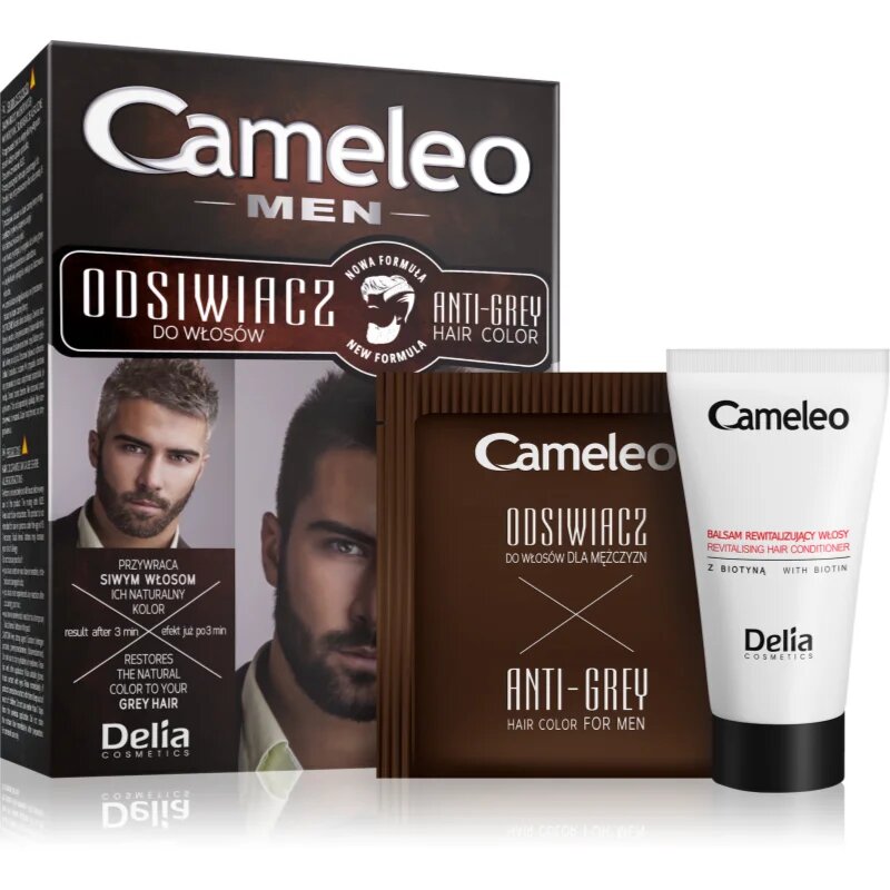 Delia Cosmetics Cameleo Men боя за коса за мъже 2 бр.