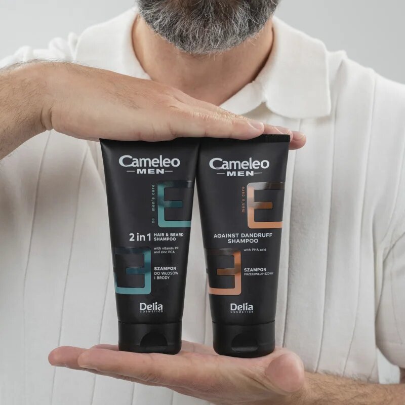 Delia Cosmetics Cameleo Men шампоан и душ гел за коса брада и тяло 150 мл.