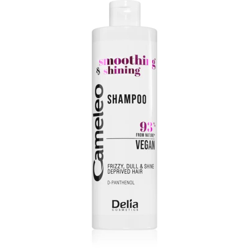 Delia Cosmetics Cameleo Smoothing & Shining изглаждащ шампоан за непокорна коса 400 мл.