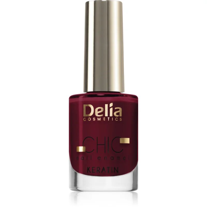 Delia Cosmetics Chic лак за нокти с кератин цвят Passion 10 11 мл.