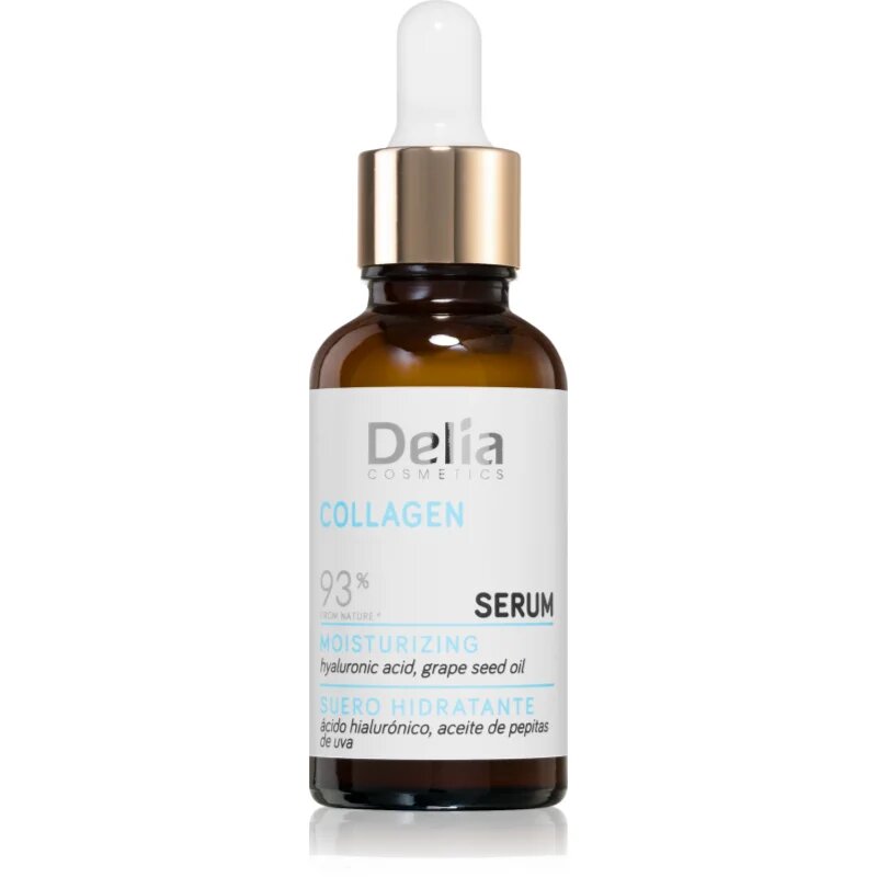 Delia Cosmetics Collagen хидратиращ серум с колаген 30 мл.