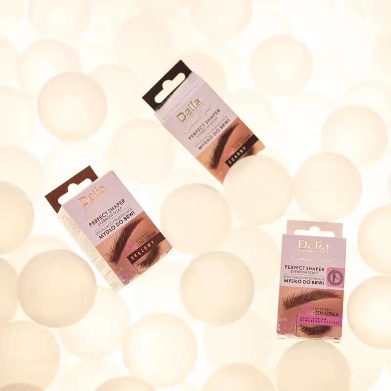 Delia Cosmetics Eyebrow Expert фиксиращ восък за вежди цвят Black 10 мл.