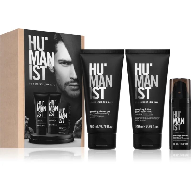 Delia Cosmetics Humanist подаръчен комплект за мъже