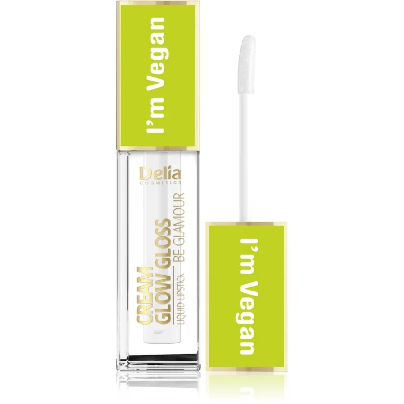 Delia Cosmetics I'm Vegan блясък за устни цвят Totally Crystal 5 мл.