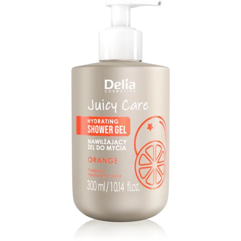 Delia Cosmetics Juicy Care Orange хидратиращ душ гел 300 мл.
