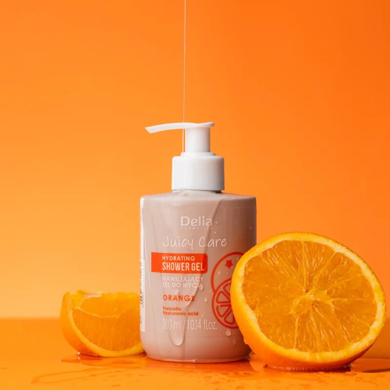 Delia Cosmetics Juicy Care Orange хидратиращ душ гел 300 мл.