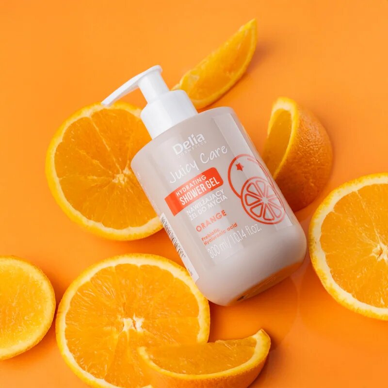 Delia Cosmetics Juicy Care Orange хидратиращ душ гел 300 мл.