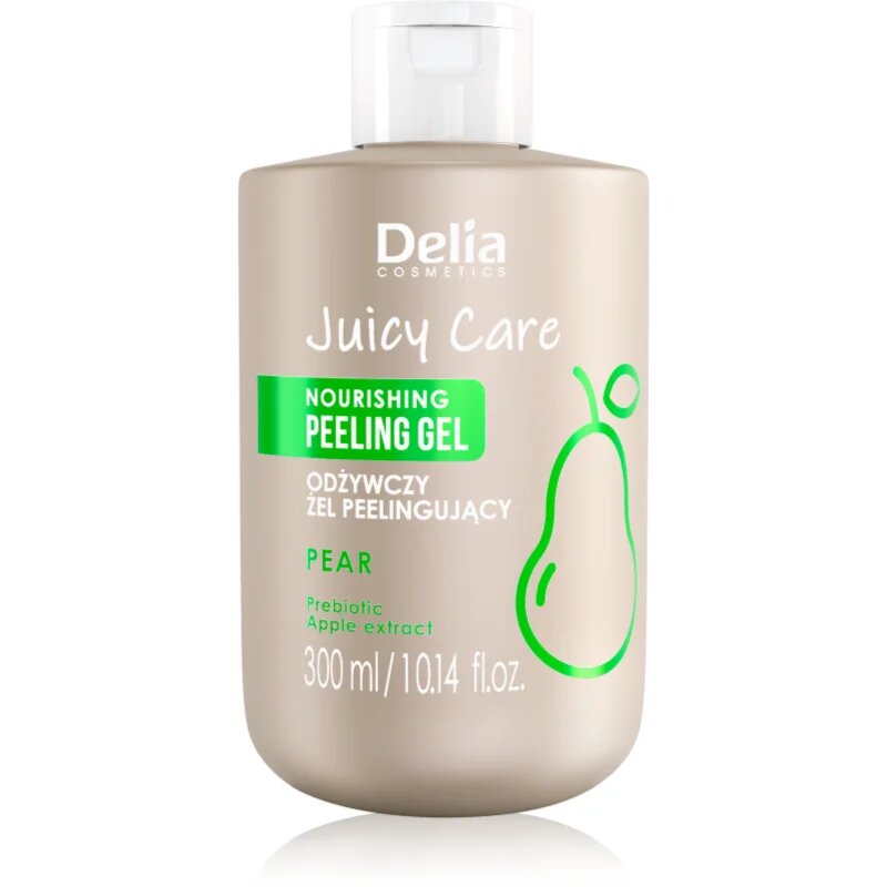 Delia Cosmetics Juicy Care Pear подхранващ скраб за тяло 300 мл.