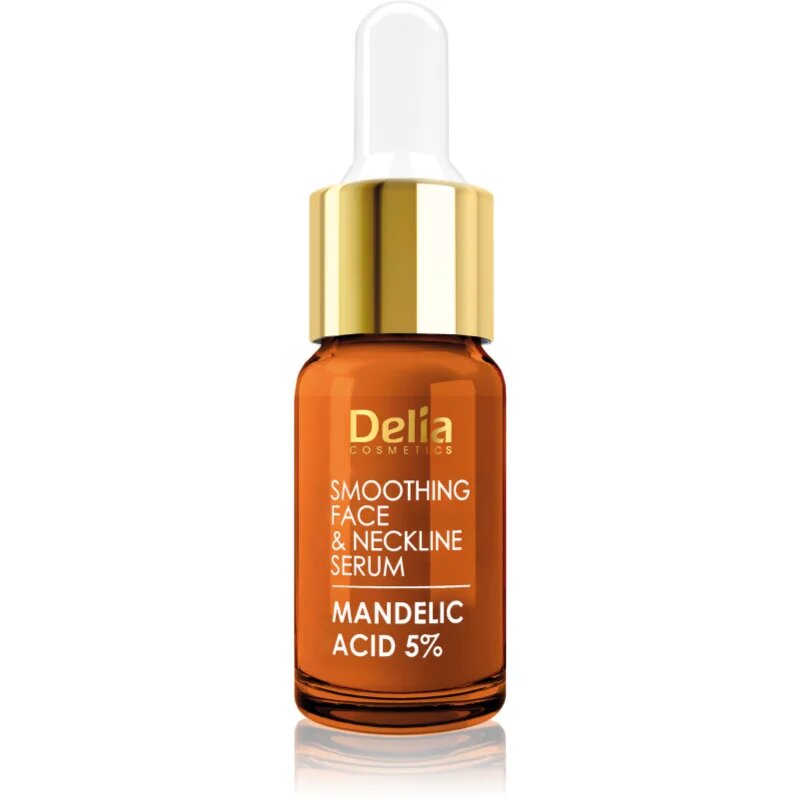 Delia Cosmetics Professional Face Care Mandelic Acid Изглаждащ серум с бадемова киселина за лице врат и деколкте 10 мл.