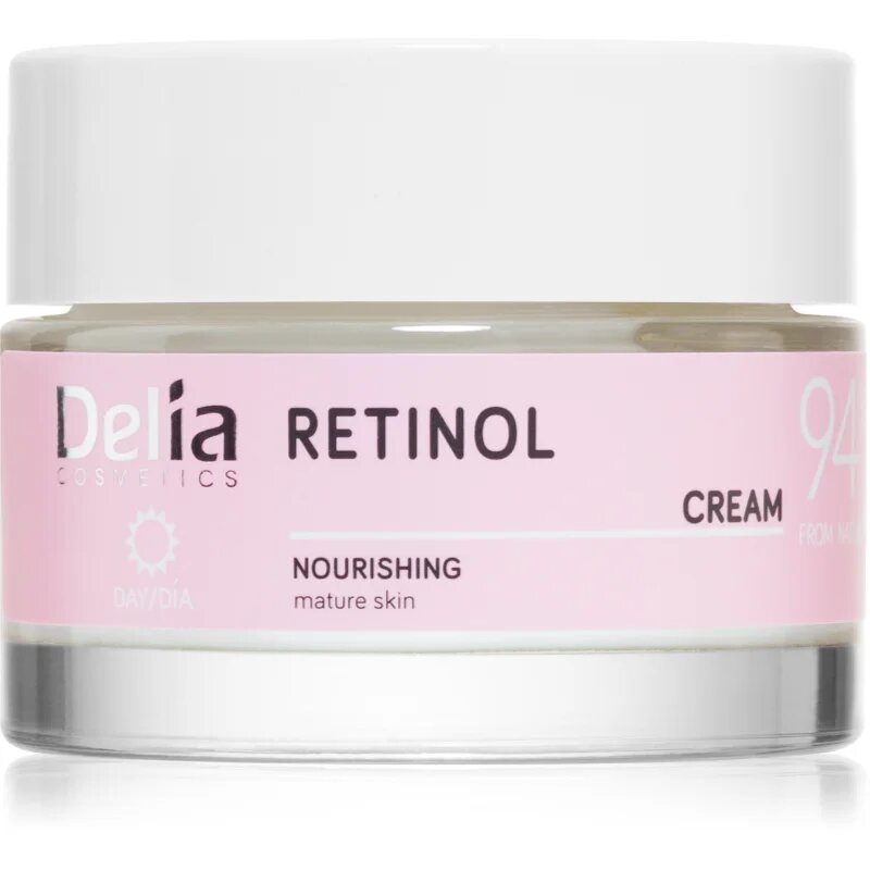 Delia Cosmetics Retinol Nourishing Day Cream подхранващ дневен крем с ретинол 50 мл.