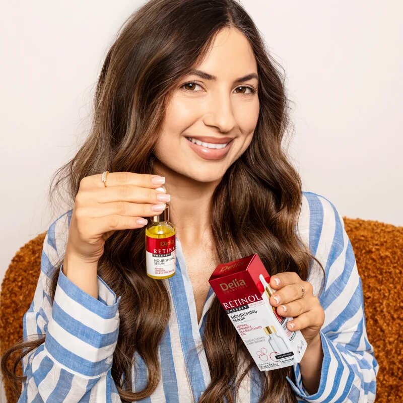 Delia Cosmetics Retinol Therapy подхранващ серум 30 мл.