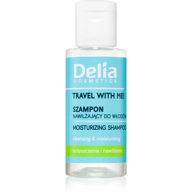 Delia Cosmetics Travel with me хидратиращ шампоан 50 мл.