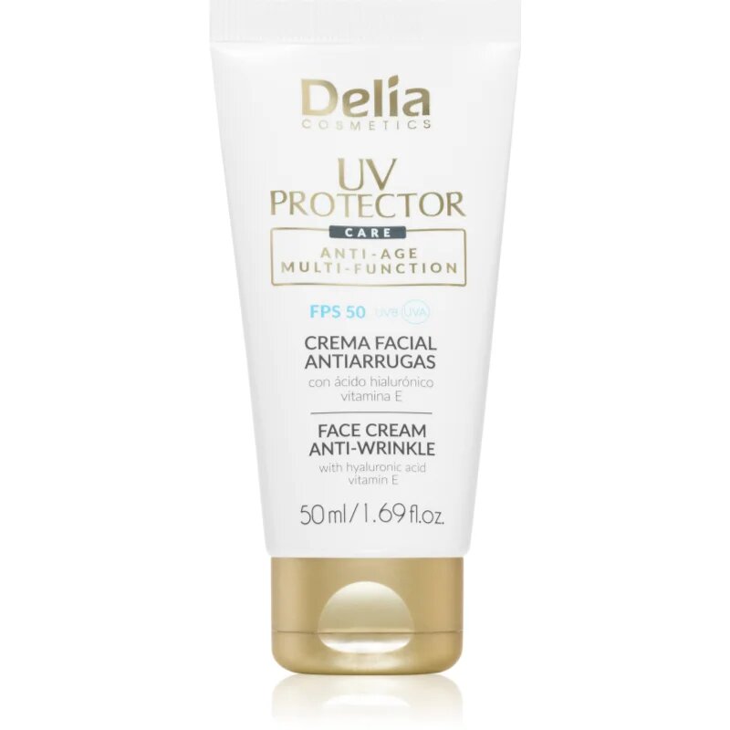 Delia Cosmetics UV Protector крем против бръчки SPF 50 50 мл.