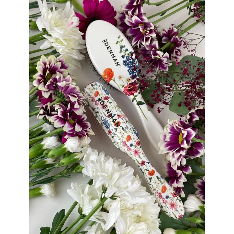 Denman Floral Fantasies D81M Style & Shine Brush Четка за коса 1 бр.