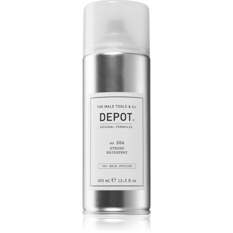 Depot 300 HAIR STYLING NO. 306 STRONG HAIRSPRAY лак за коса със силна фиксация 400 мл.